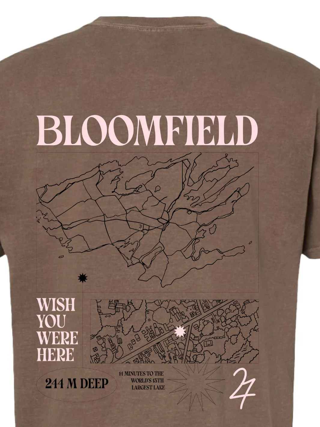 27 Bloomfield T-Shirt - Espresso - Image 3