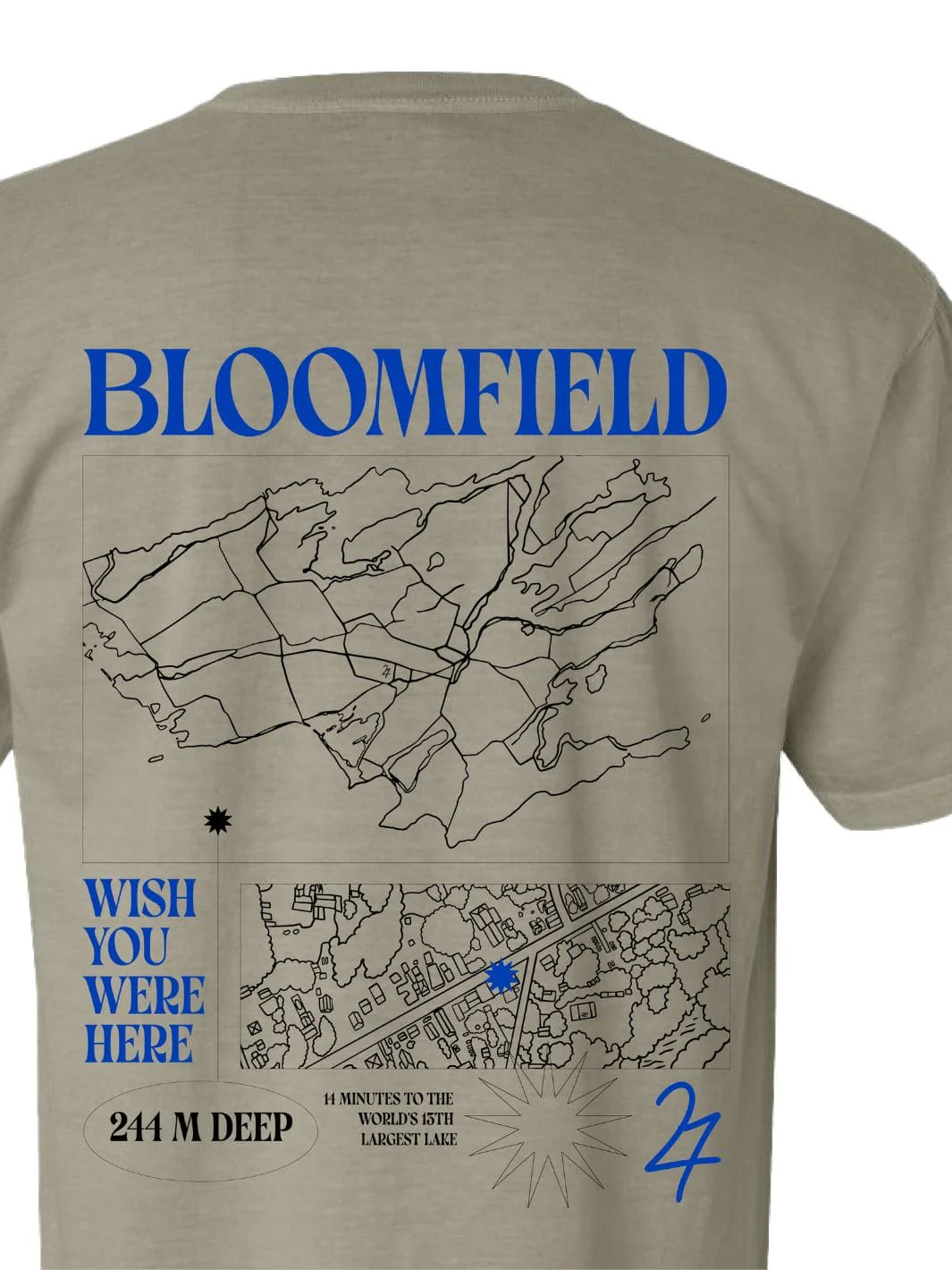 27 Bloomfield T-Shirt - Sandstone - Image 3