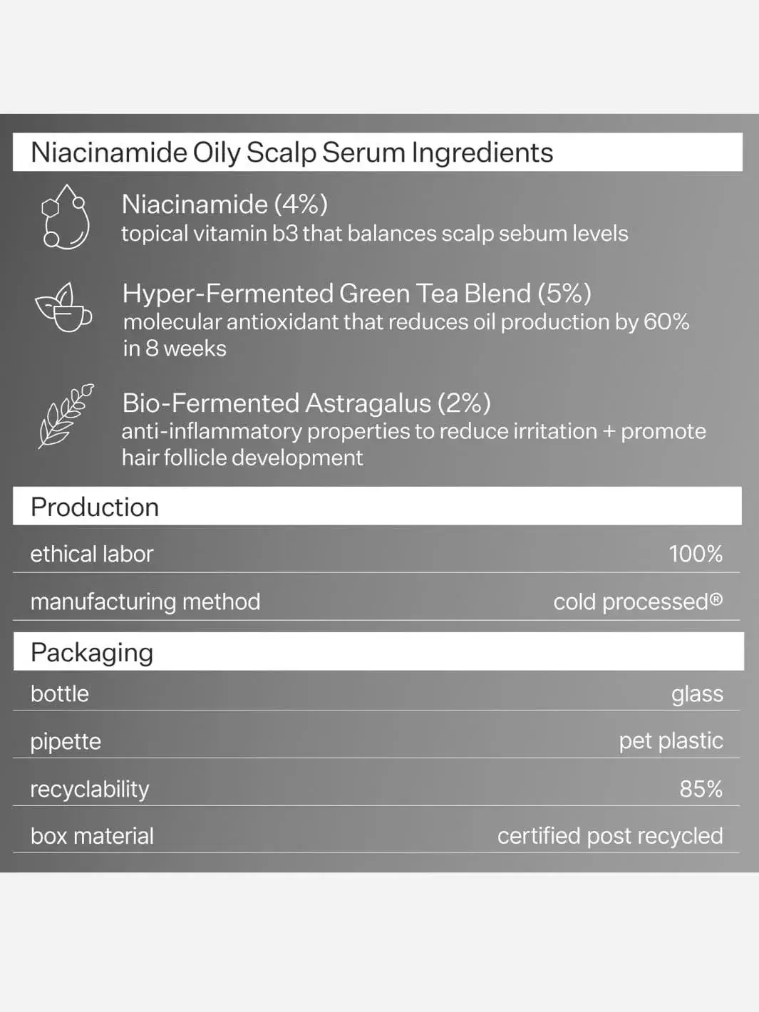 4% Niacinamide Oily Scalp Serum - Image 9