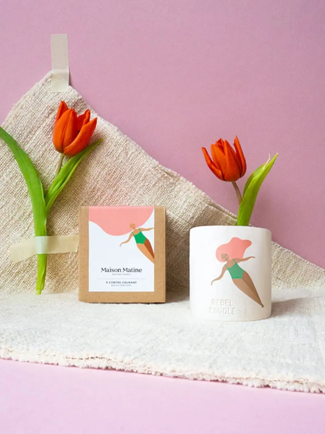 A Contre Courant Scented Candle - Image 3