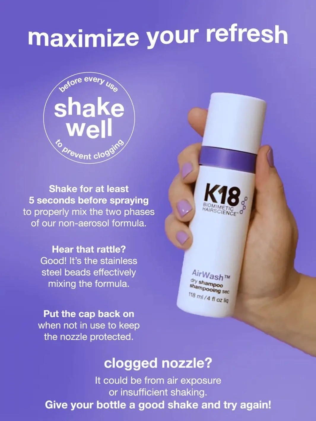AirWash™ Dry Shampoo - Image 3