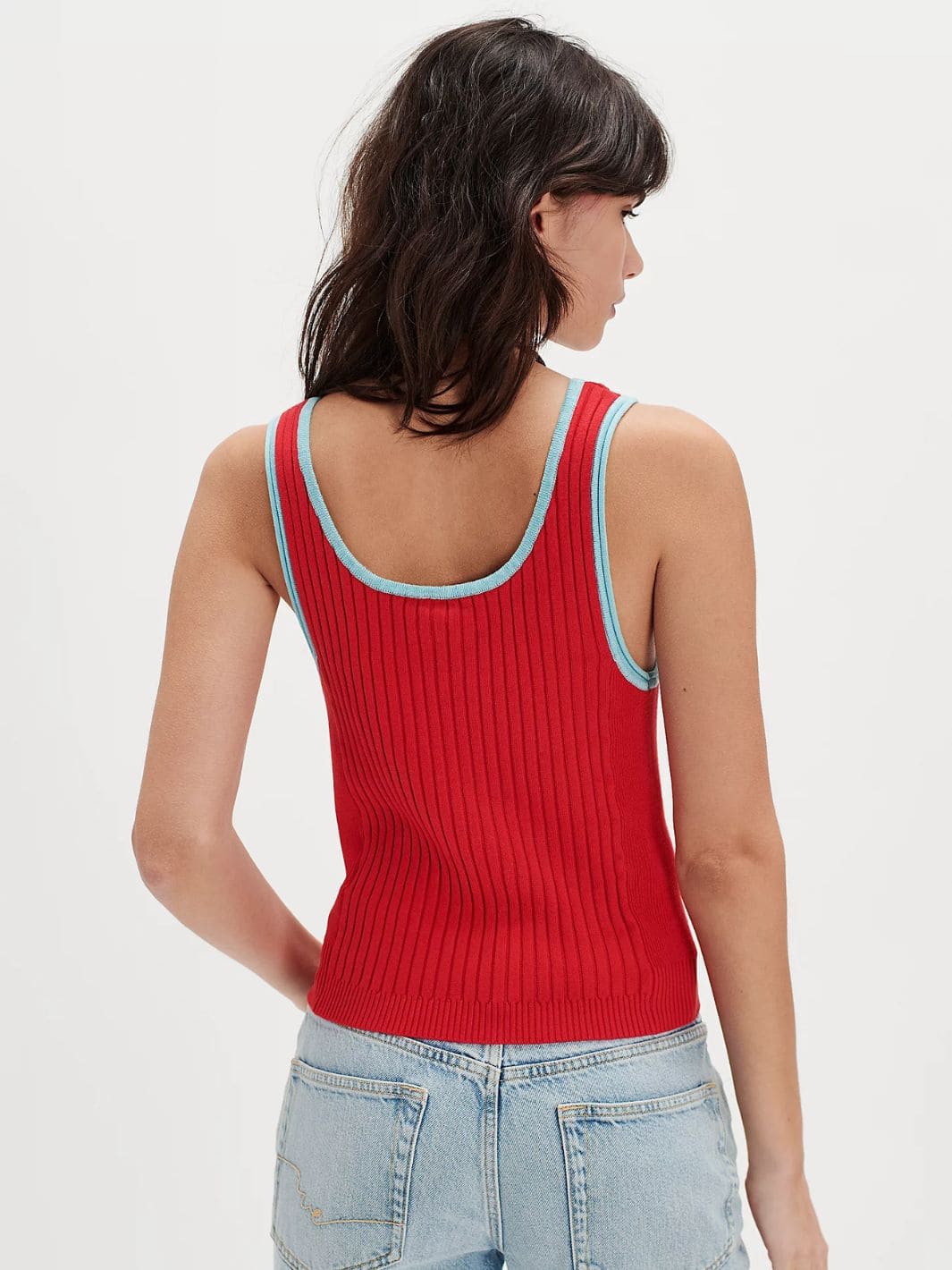 All Star Sweater Tank - Atlas Red Combo - Image 3