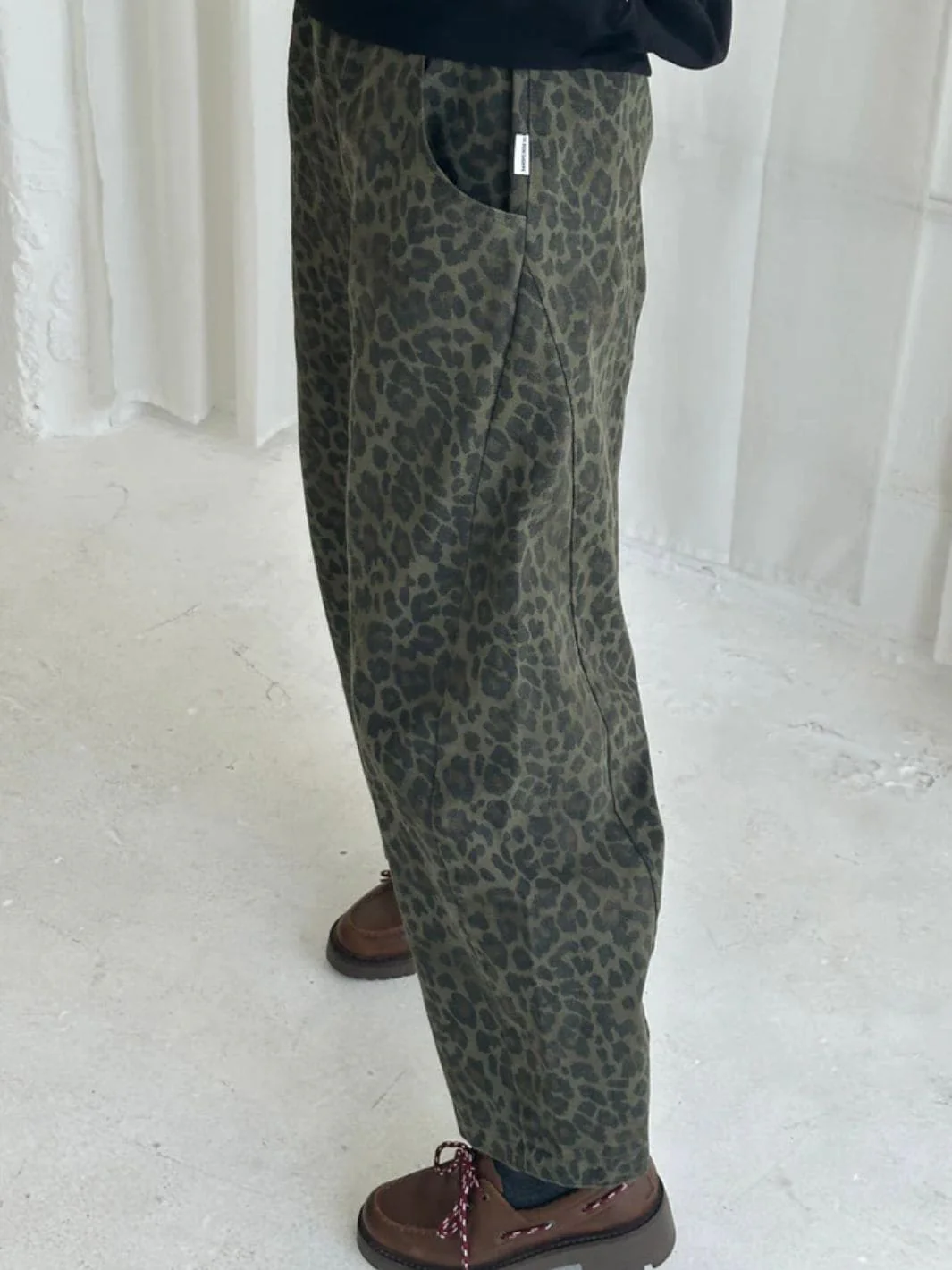 Arc Pants - Fern Leopard - Image 3