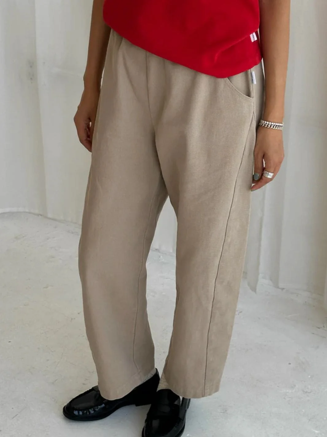 Arc Pants - Taupe - Image 2