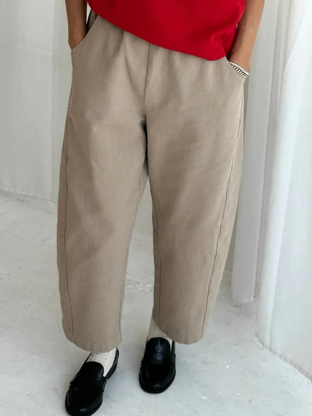 Arc Pants - Taupe - Image 3