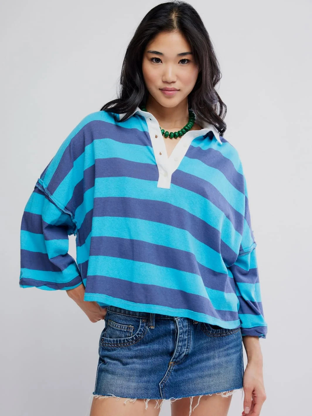 Auggie Tee - Night Shadow/Tropica - Image 2