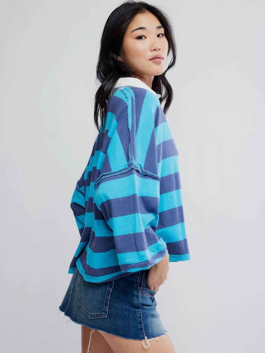 Auggie Tee - Night Shadow/Tropica - Image 3