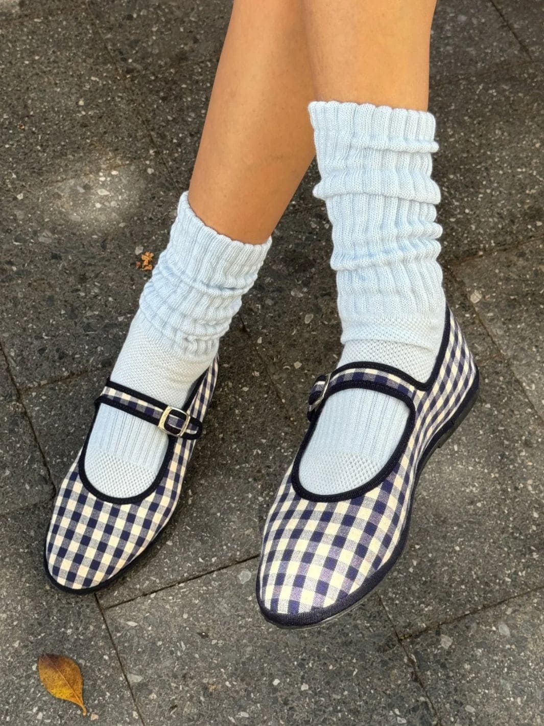 Ballet Socks - Baby Blue - Image 2