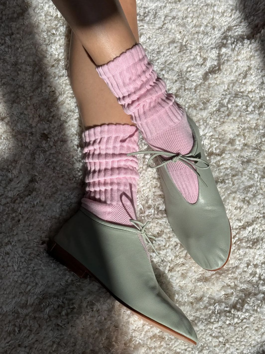 Ballet Socks - Ballet Pink - Image 2