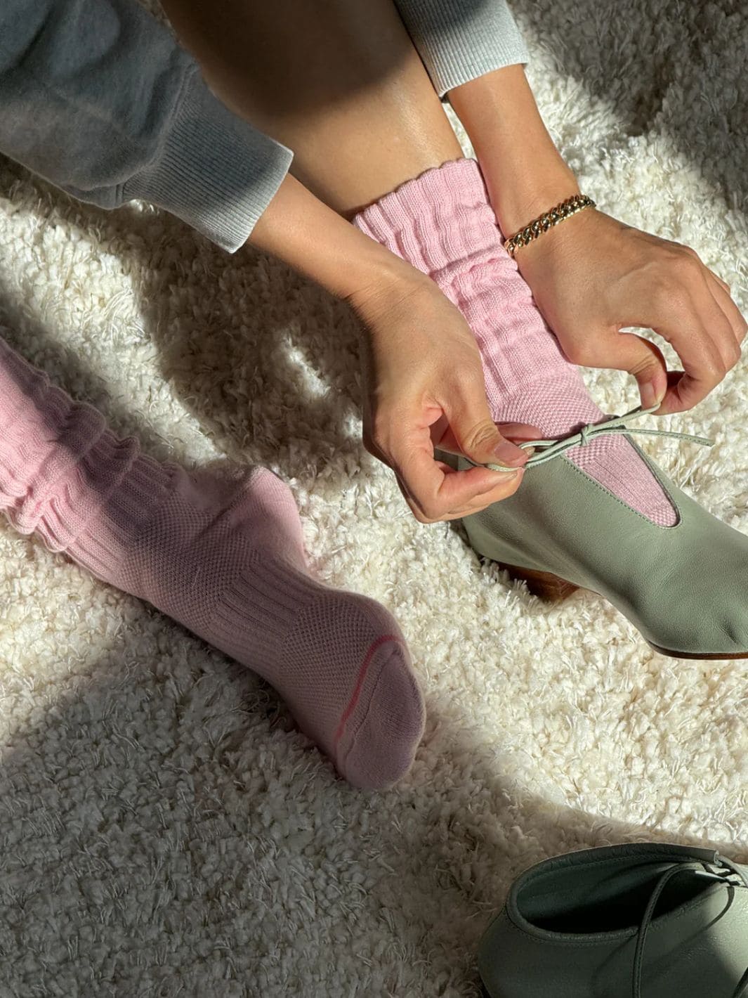 Ballet Socks - Ballet Pink - Image 3