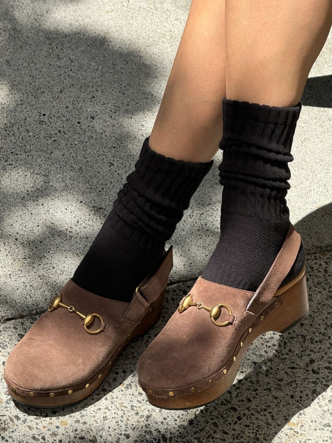 Ballet Socks - Black - Image 2