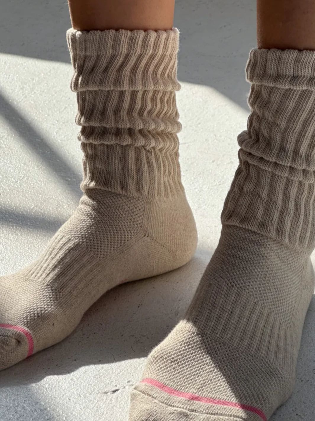 Ballet Socks - Oatmeal - Image 4