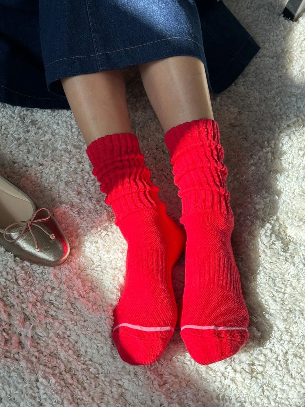 Ballet Socks - Strawberry - Image 3