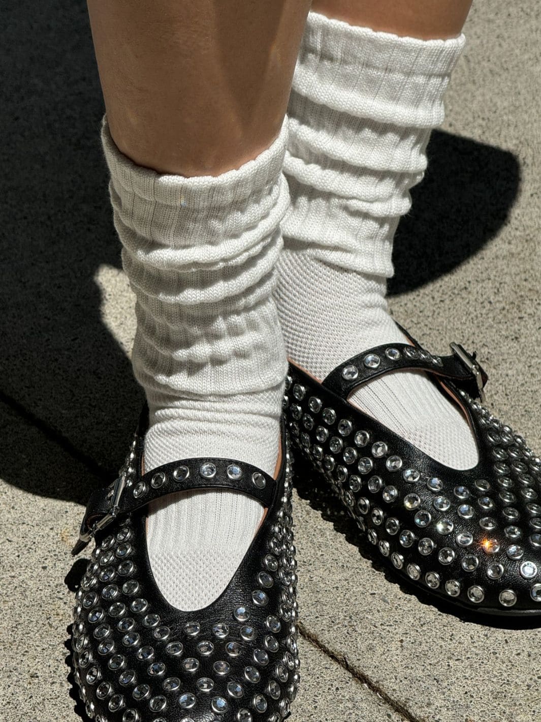 Ballet Socks - White - Image 5