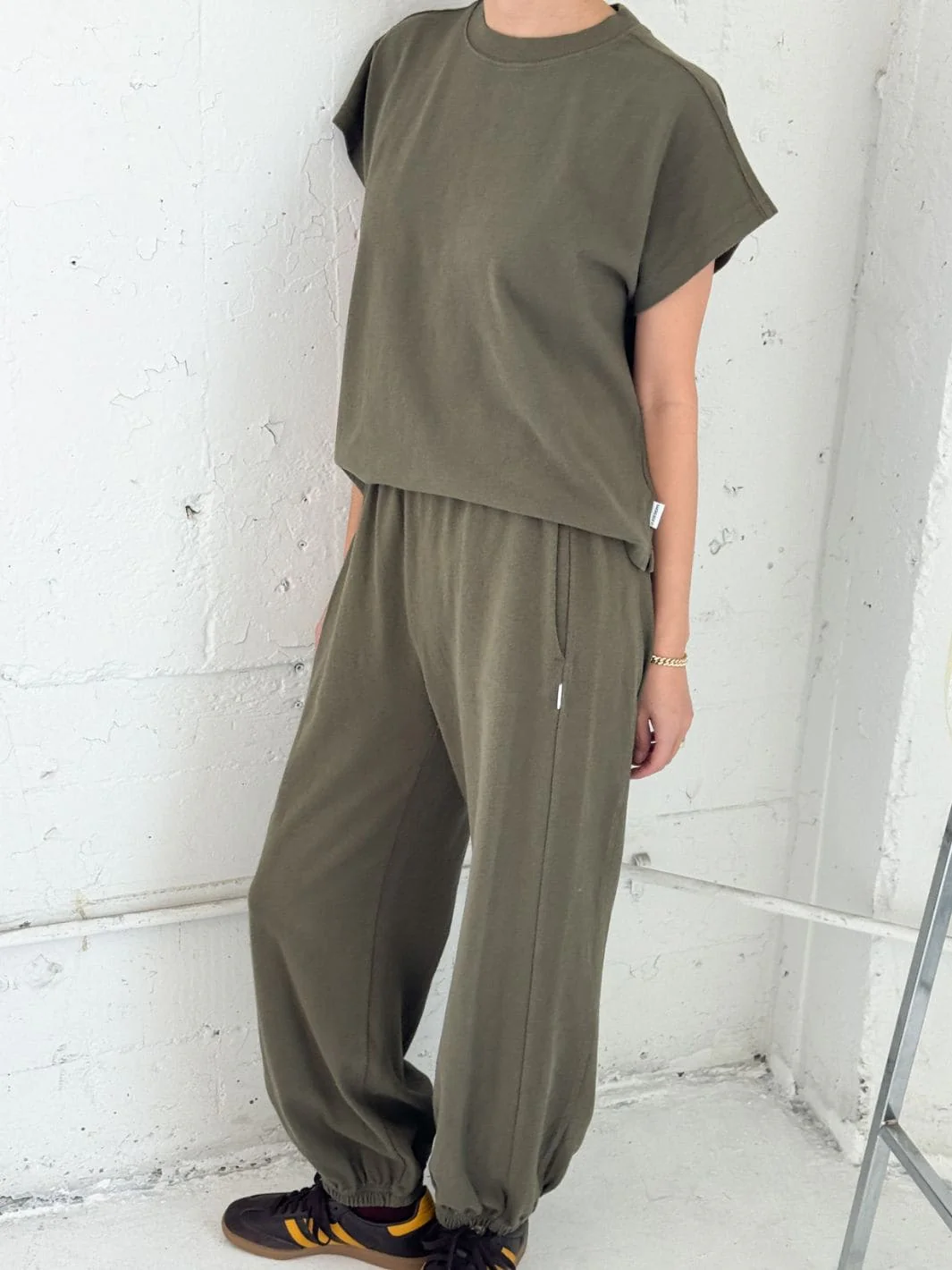 Balloon Pants - Olive - Image 5