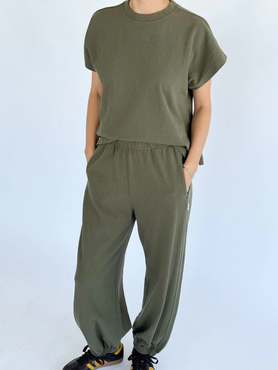 Balloon Pants - Olive - Image 8