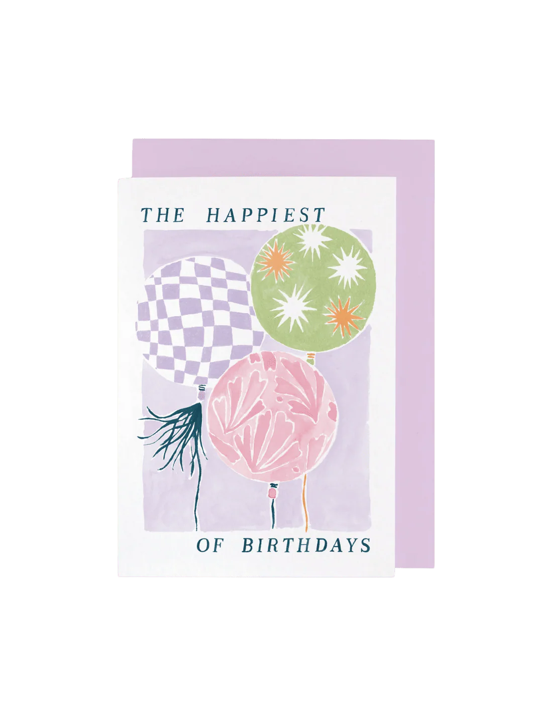 Balloons Birthday Card
