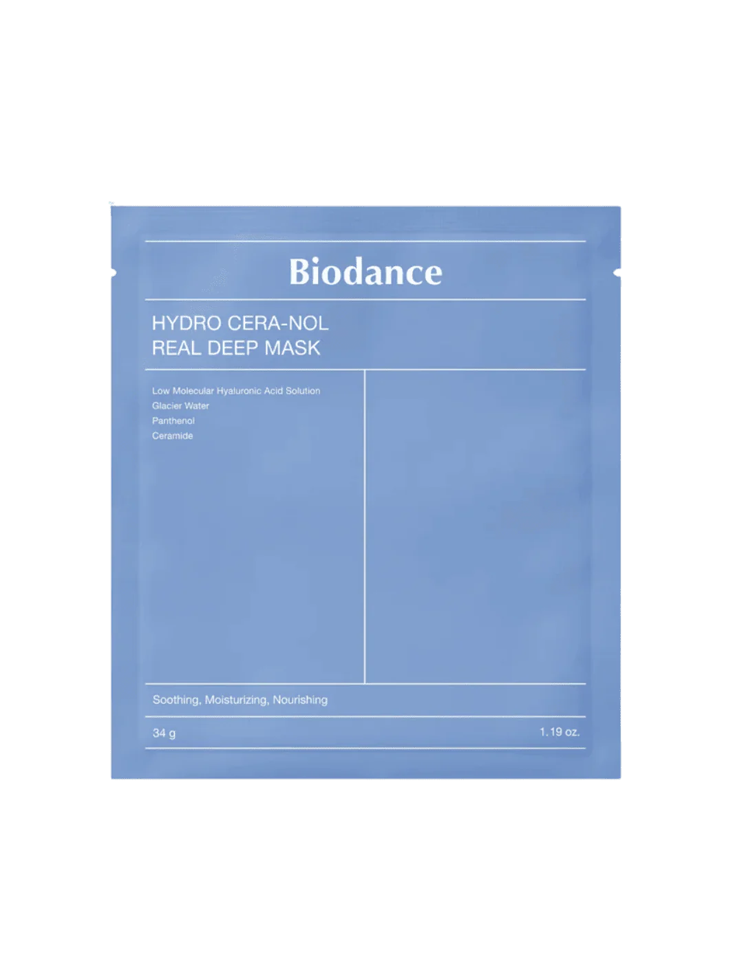 Biodance Hydro Cera-nol Real Deep Sheet Mask