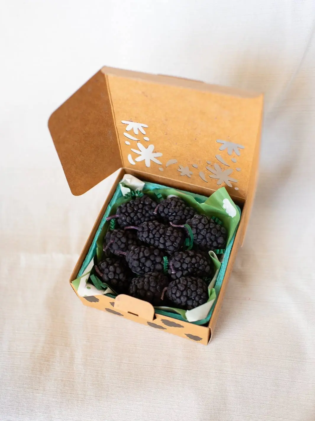 Blackberry Beeswax Birthday Candles - Image 3