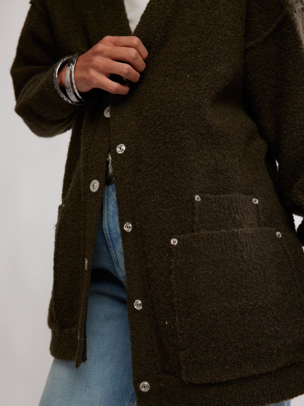 Blazing Cardi - Dark Green - Image 2