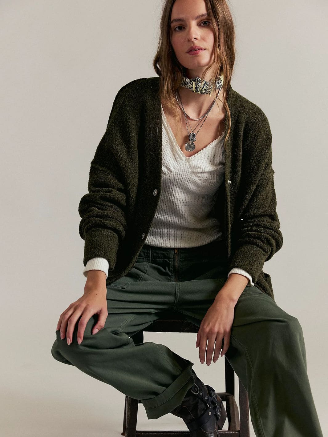 Blazing Cardi - Dark Green - Image 6