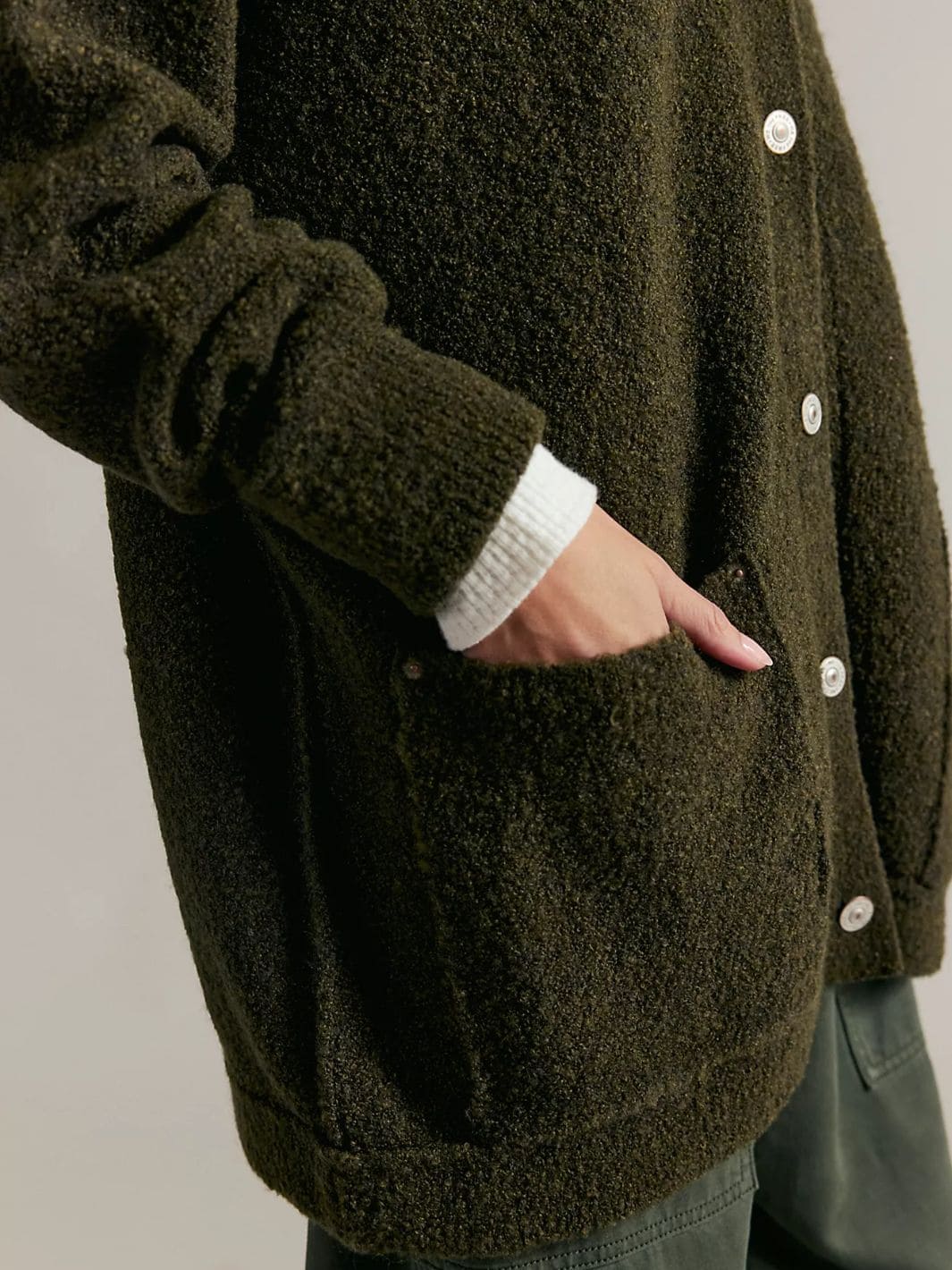 Blazing Cardi - Dark Green - Image 8