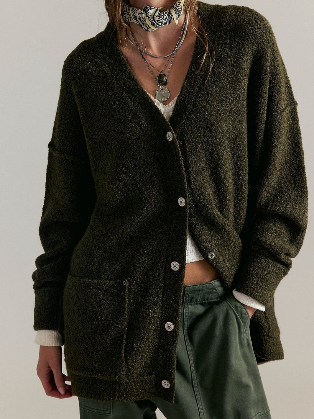 Blazing Cardi - Dark Green - Image 9