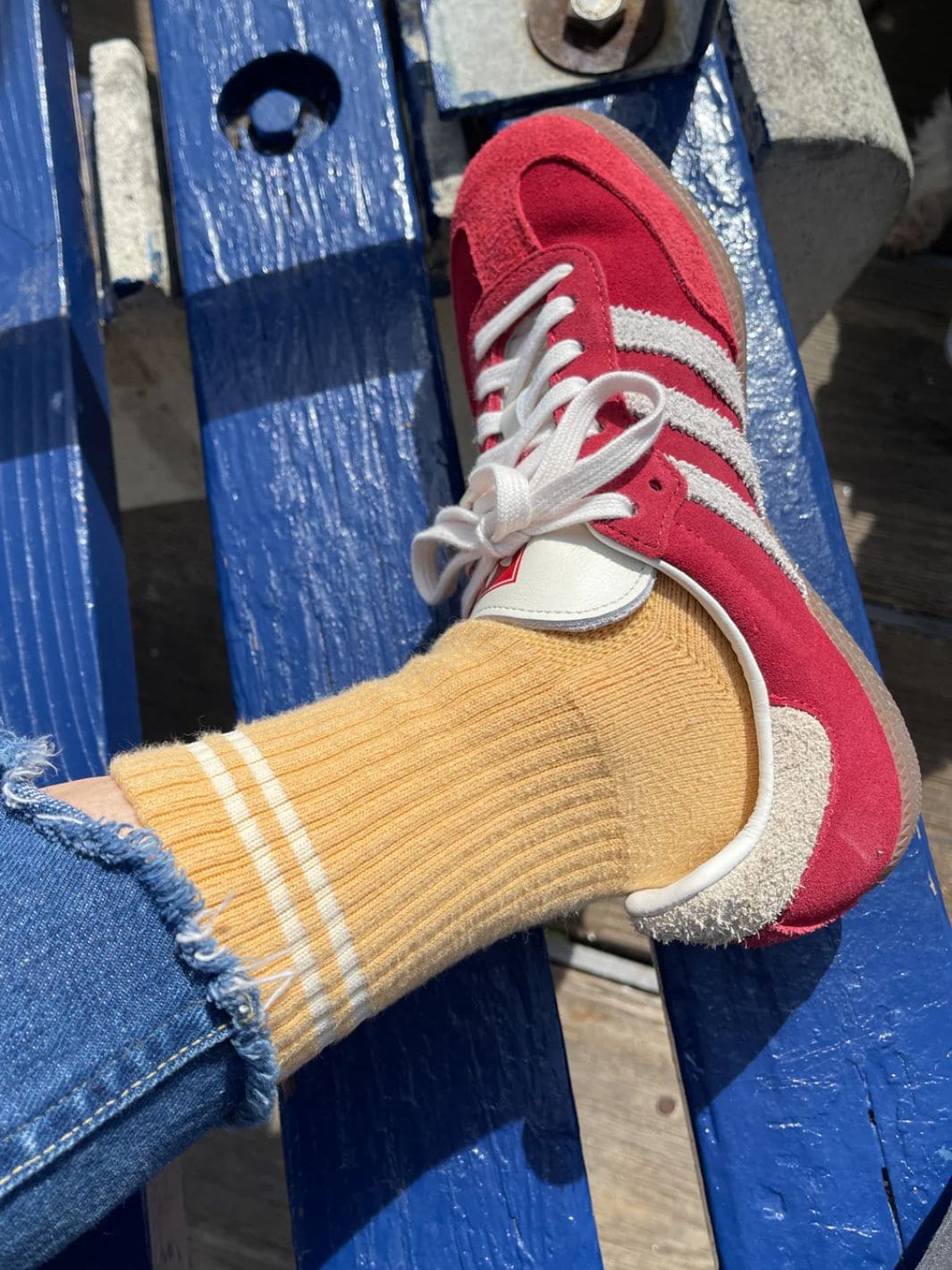 Boyfriend Socks - Butter - Image 3