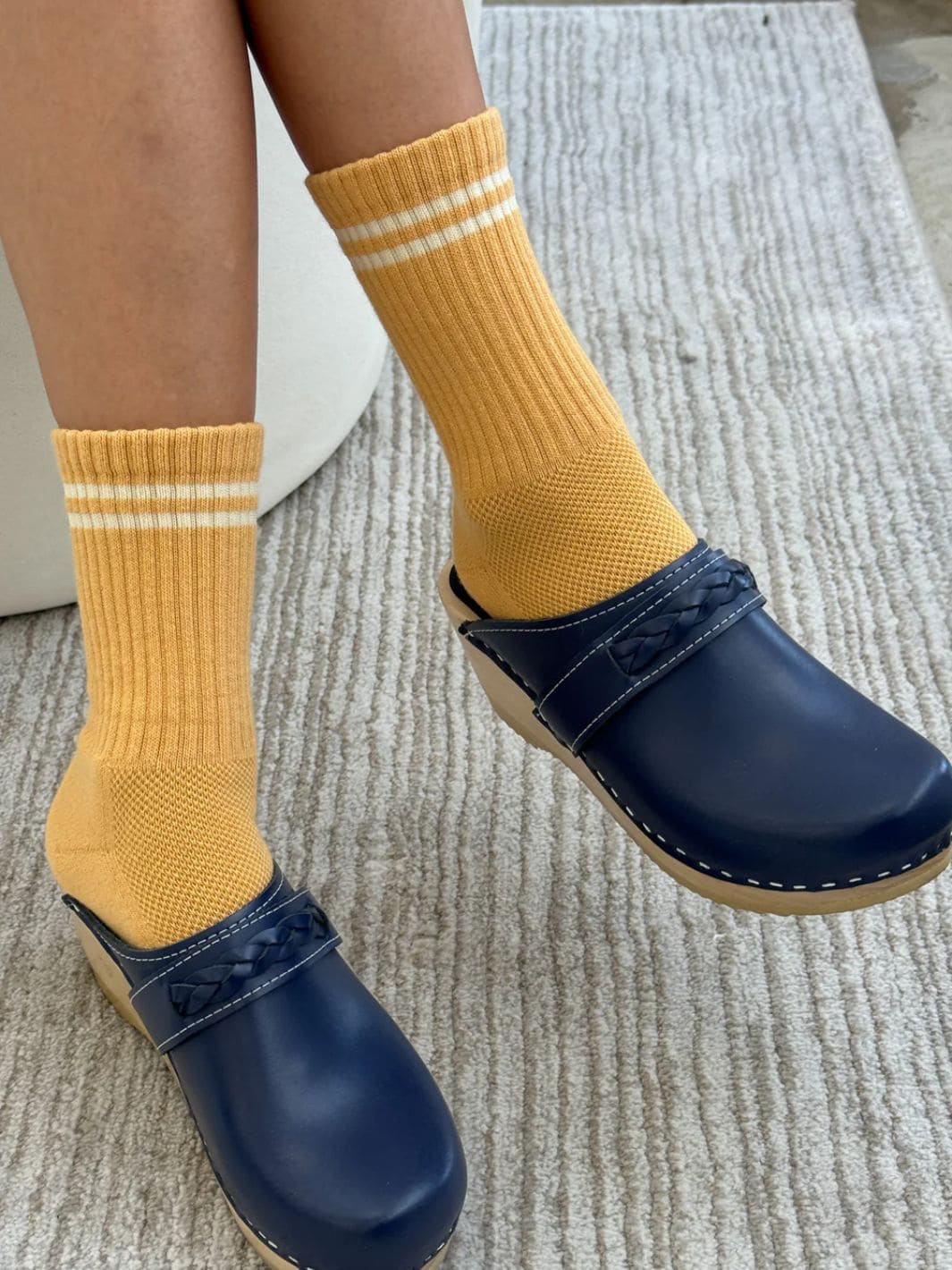 Boyfriend Socks - Butter - Image 4