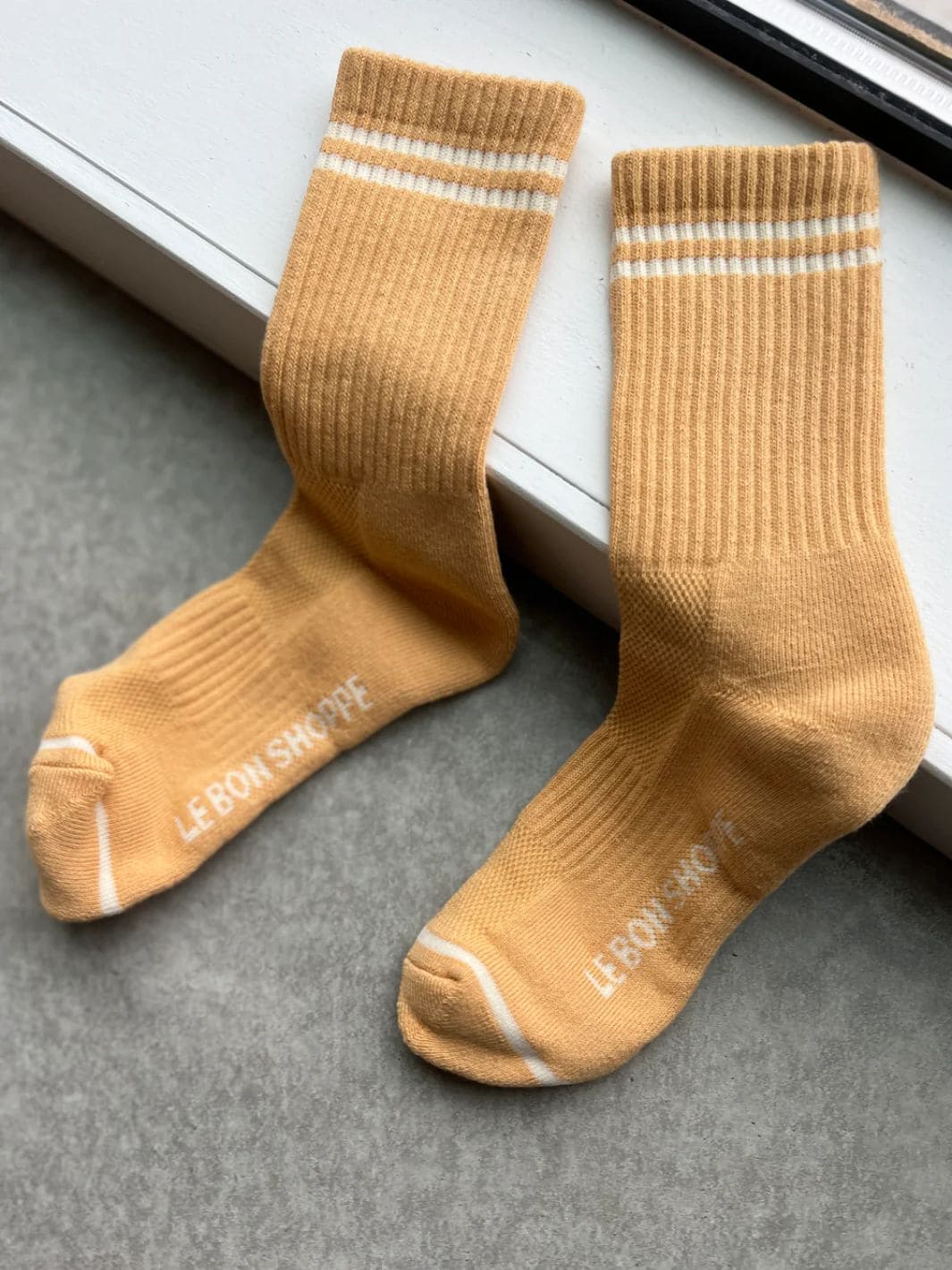 Boyfriend Socks - Butter - Image 5