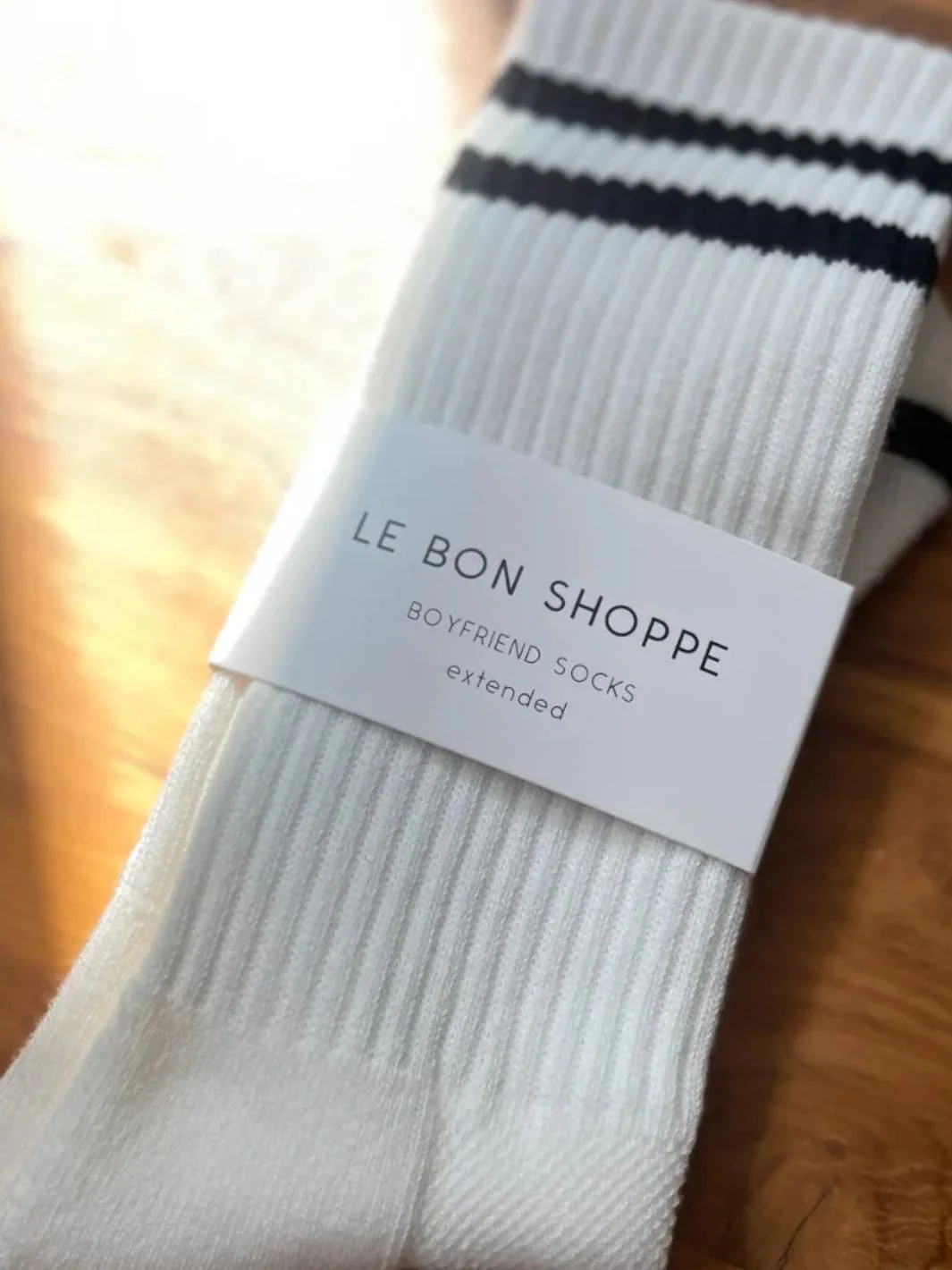 Boyfriend Socks - Classic White - Image 5