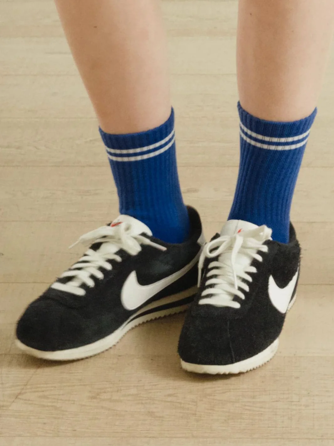 Boyfriend Socks - Cobalt - Image 2