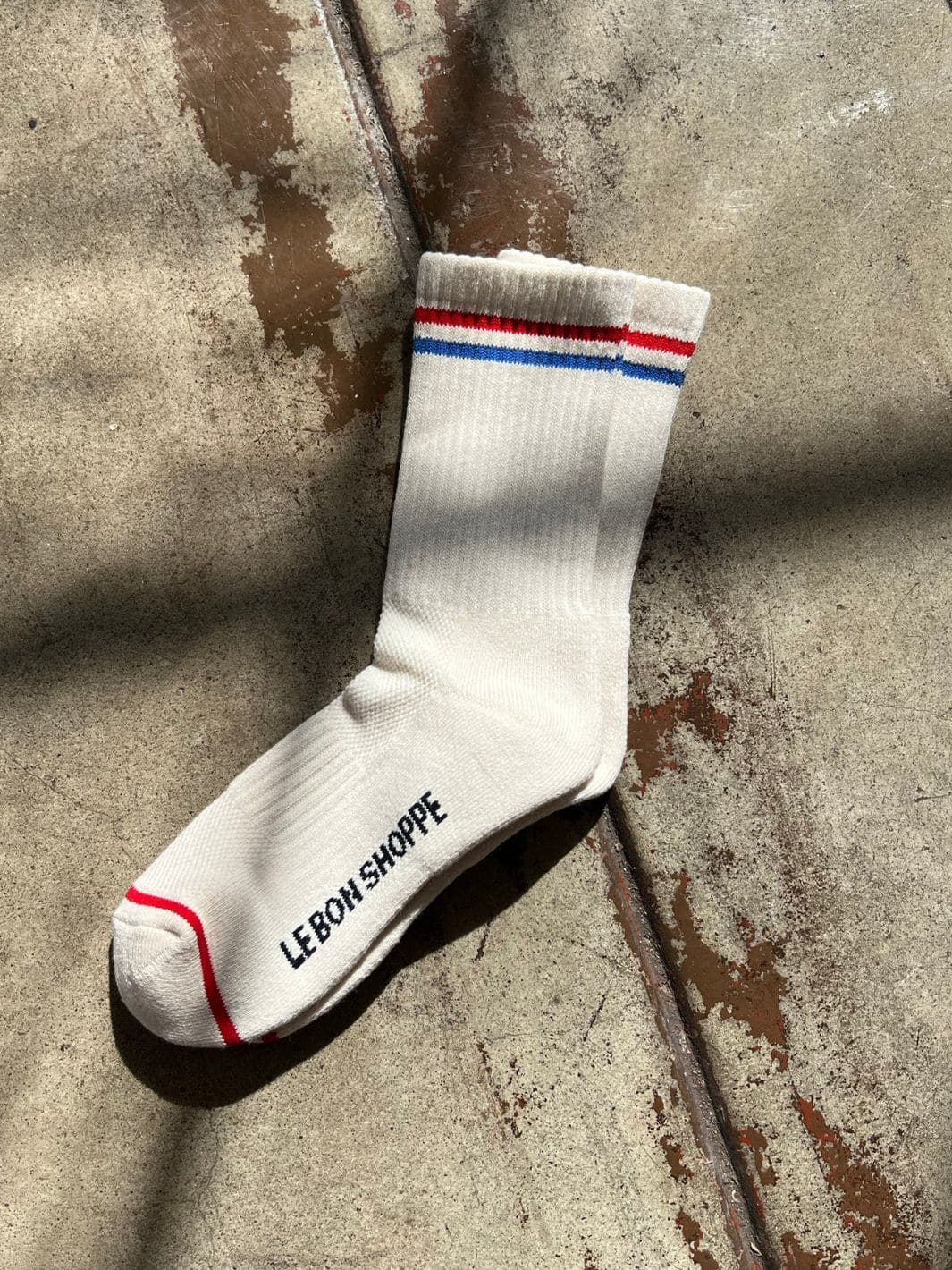 Boyfriend Socks - Milk - Image 3