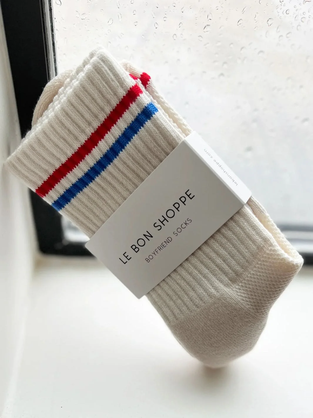 Boyfriend Socks - Milk - Image 5