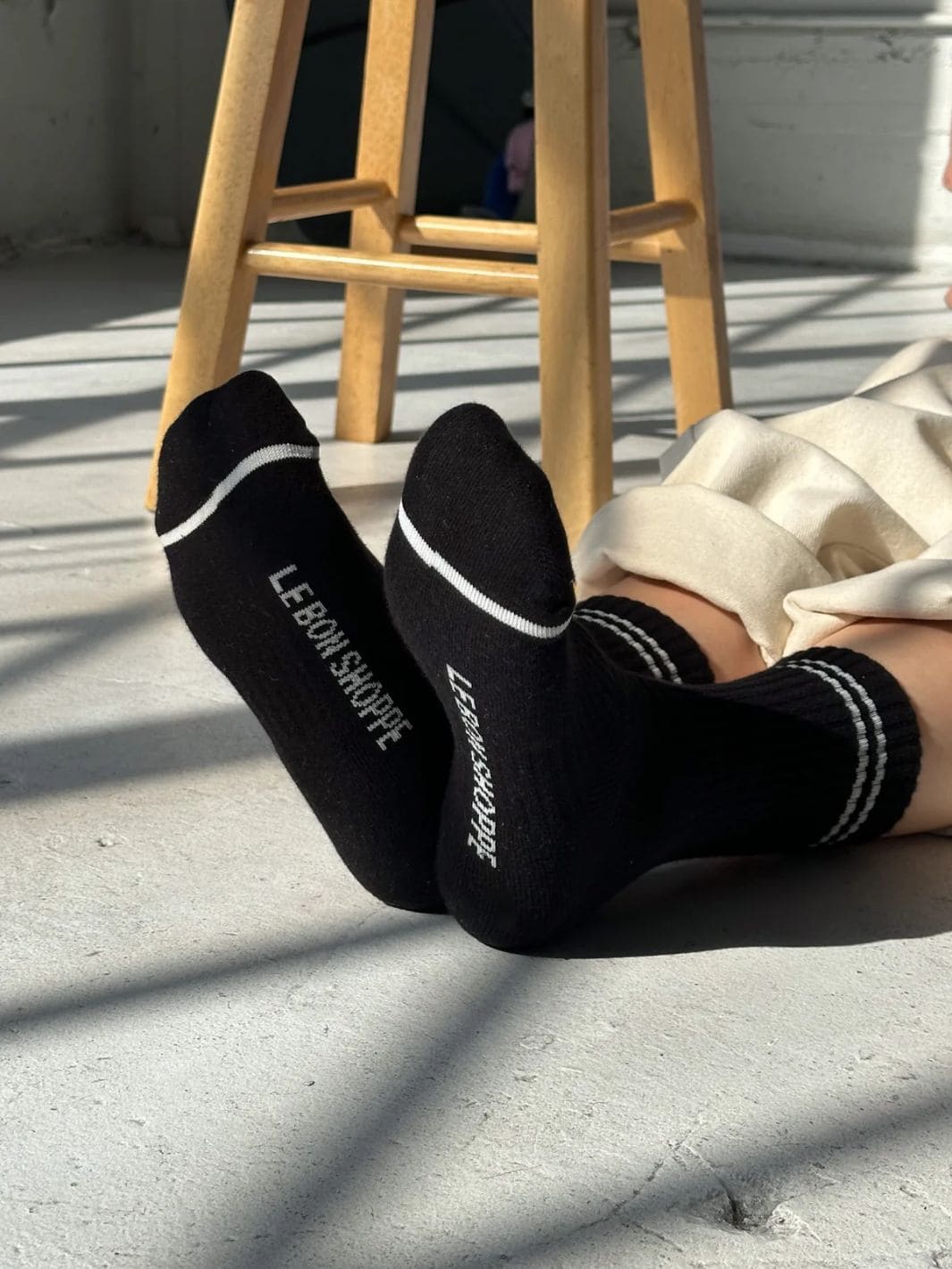 Boyfriend Socks - Noir - Image 3