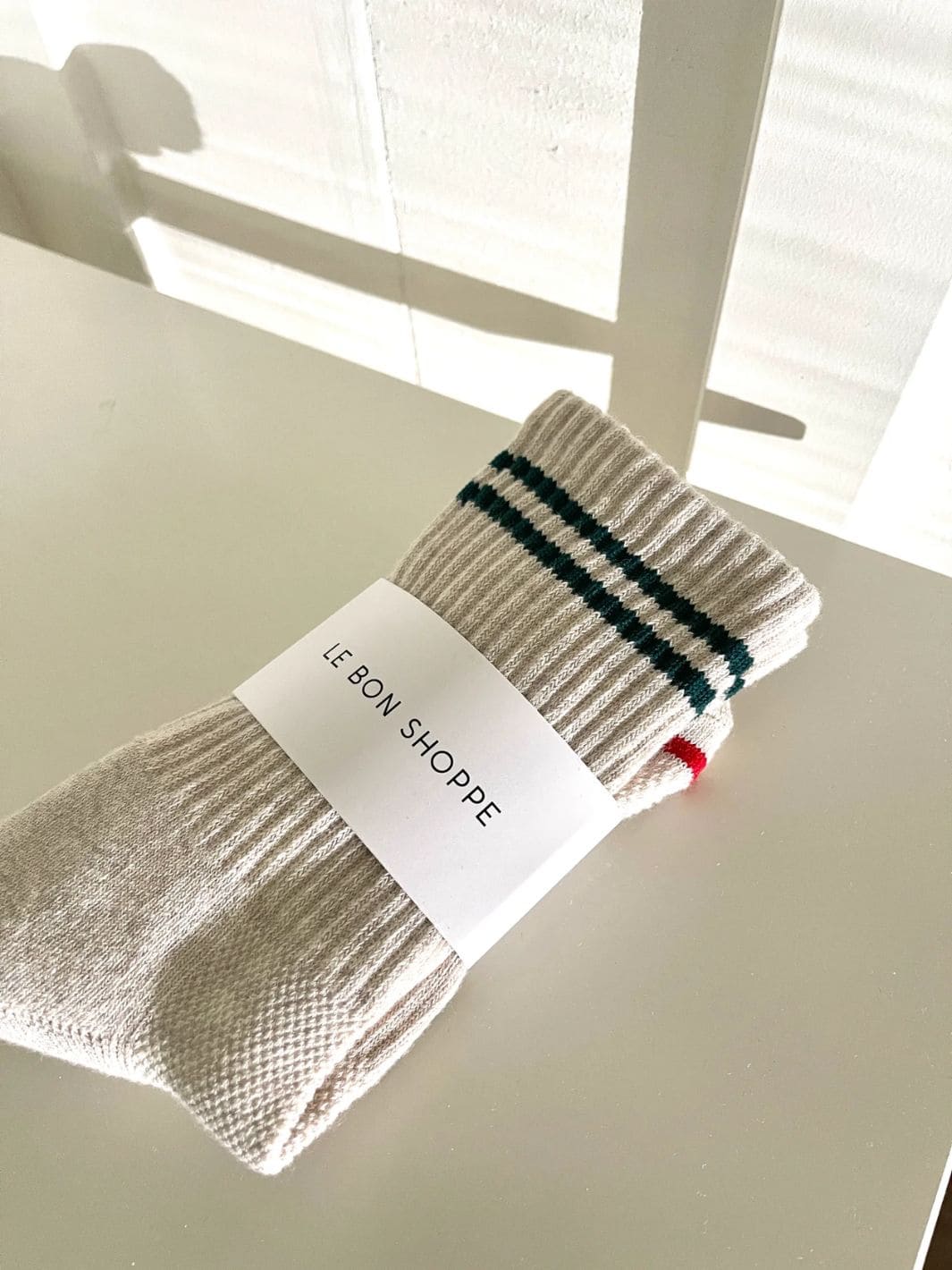 Boyfriend Socks - Oatmeal - Image 4