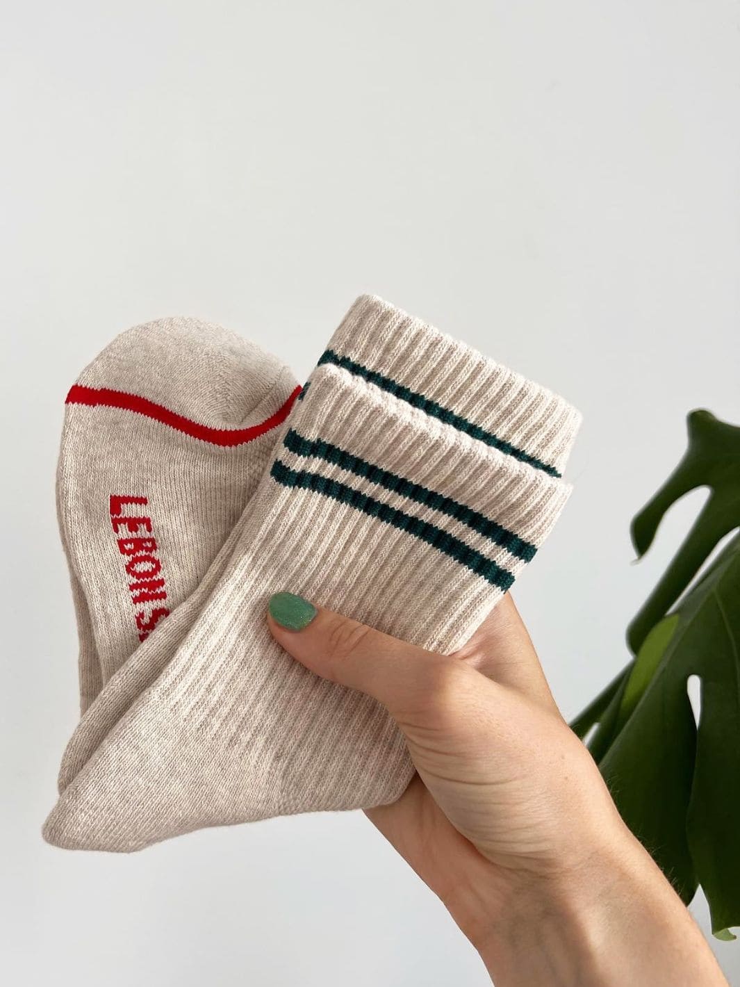 Boyfriend Socks - Oatmeal - Image 5