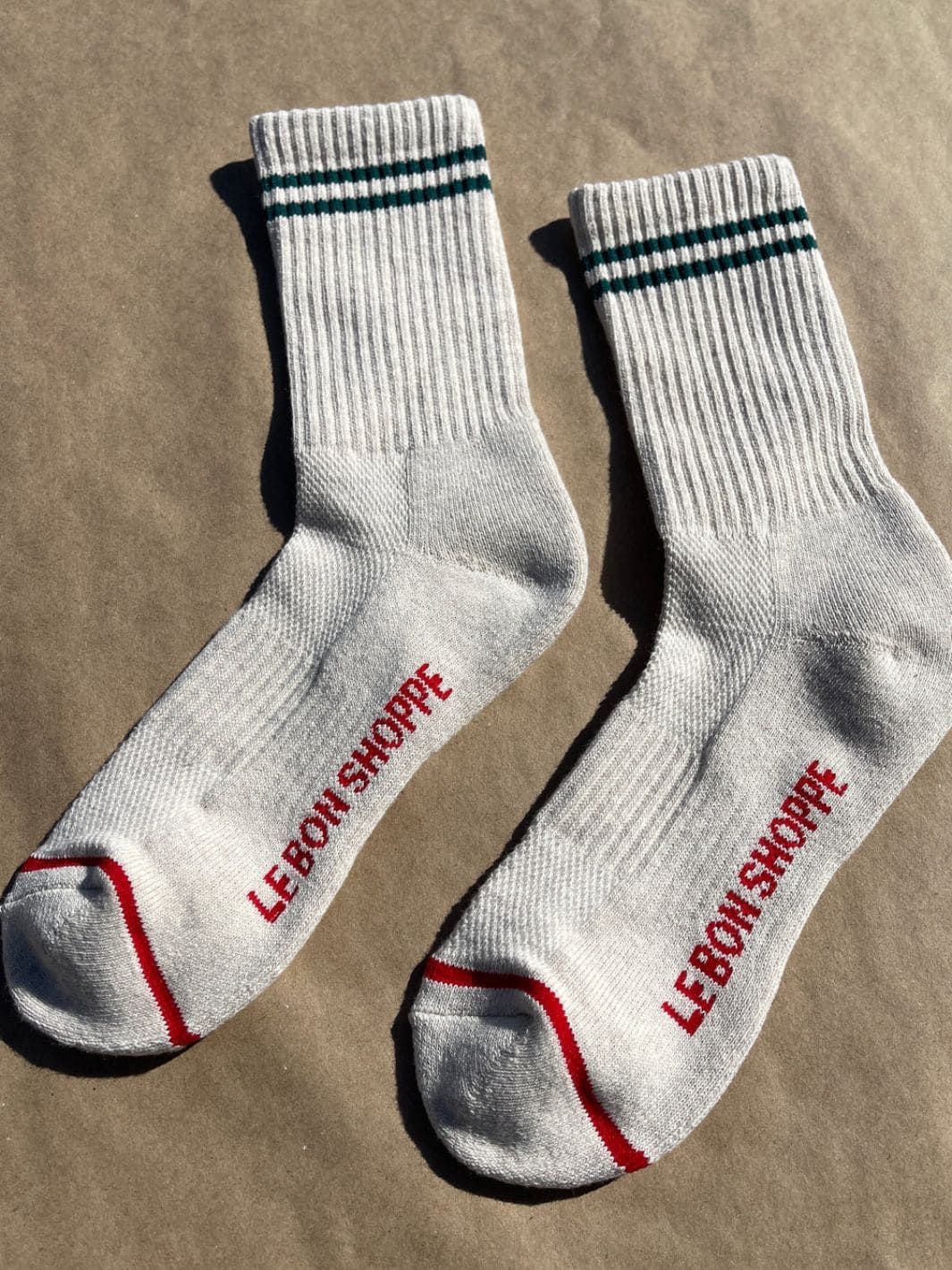 Boyfriend Socks - Oatmeal - Image 6