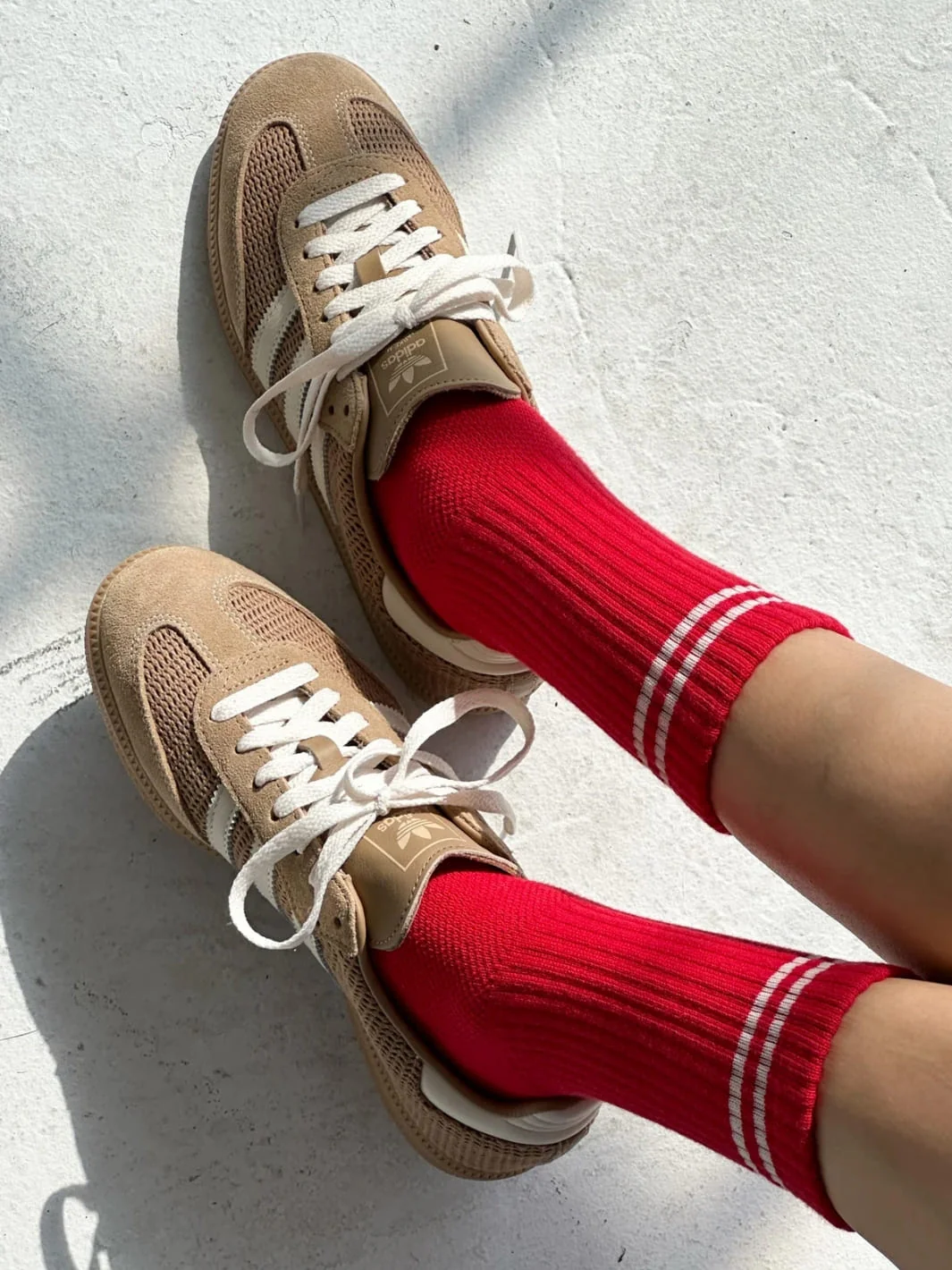 Boyfriend Socks - Red - Image 2