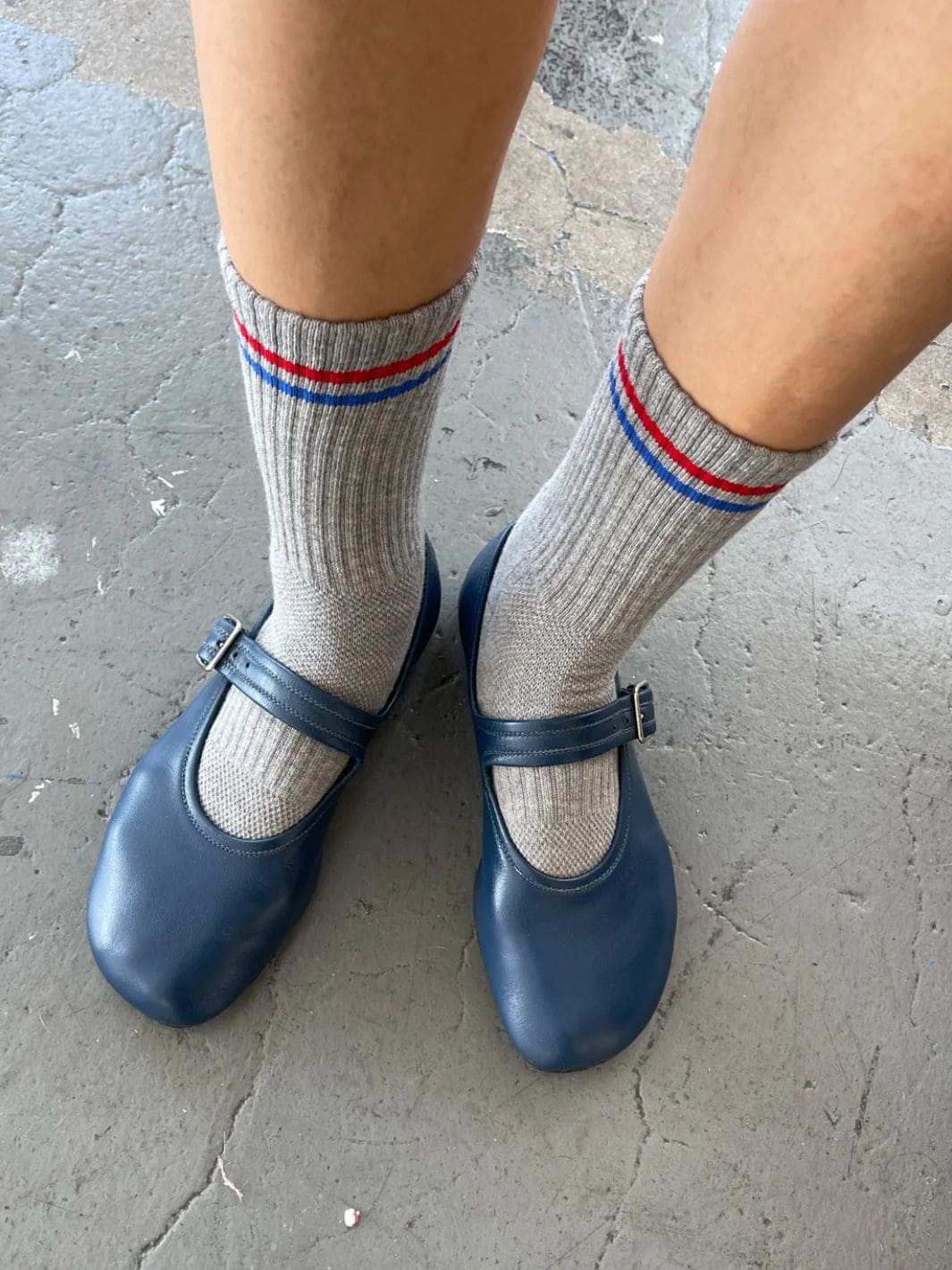 Boyfriend Socks - True Grey - Image 2