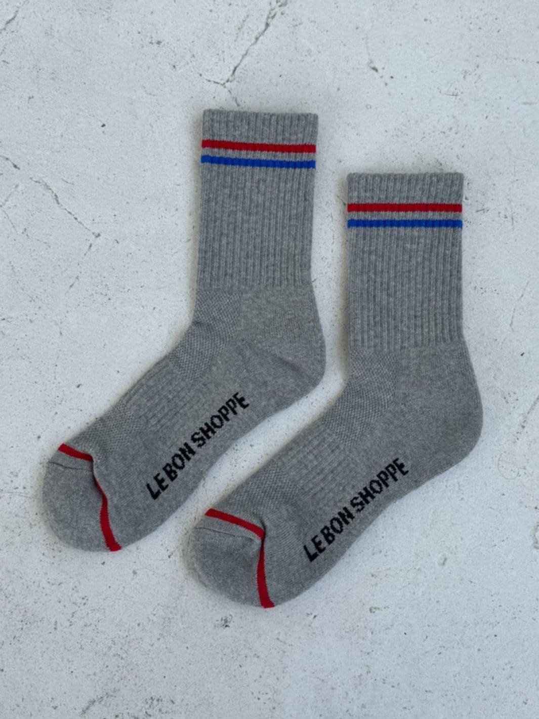 Boyfriend Socks - True Grey - Image 3