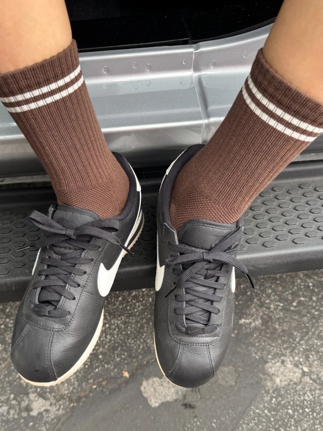 Boyfriend Socks - Wood - Image 3