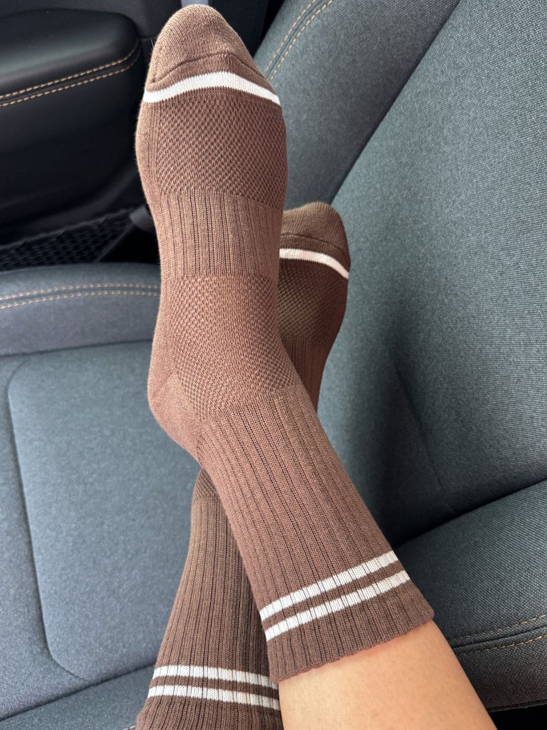 Boyfriend Socks - Wood - Image 4