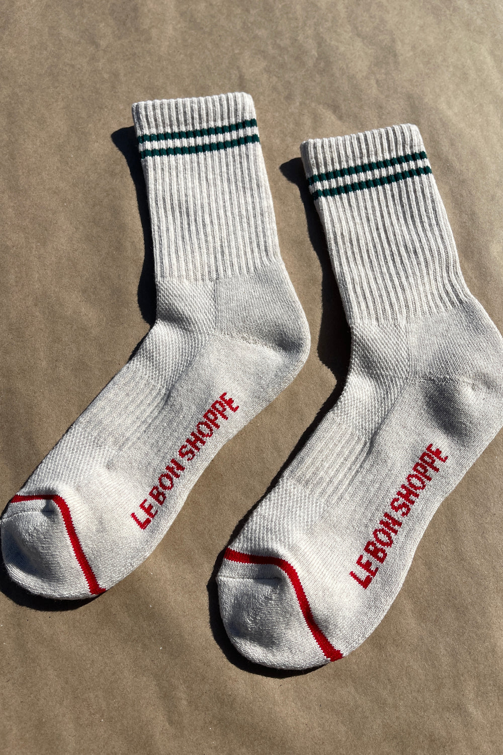 Boyfriend Sock White & Cream Set - Pack of 5 - Image 4