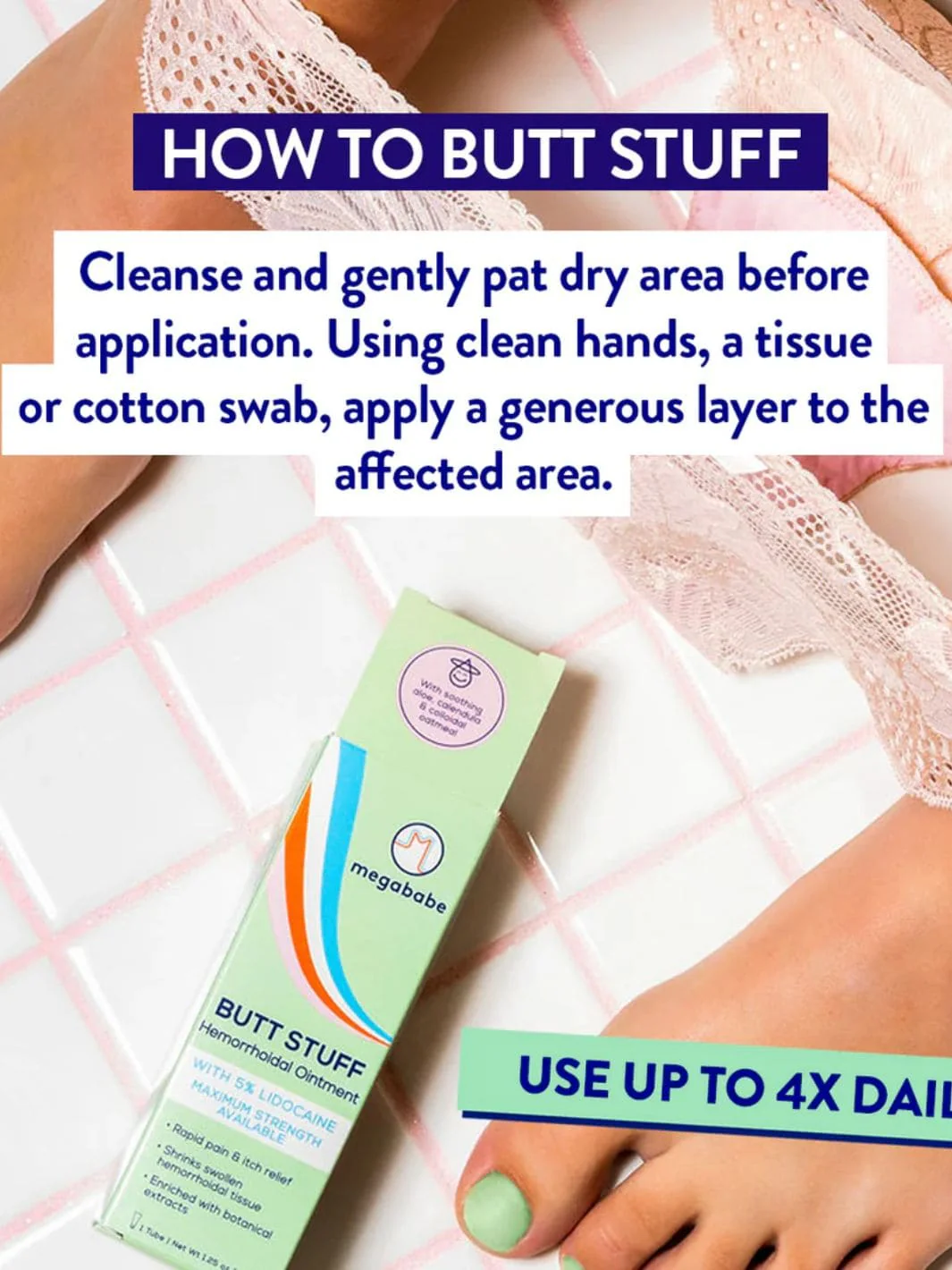 Butt Stuff Hemorrhoid Cream - Image 2