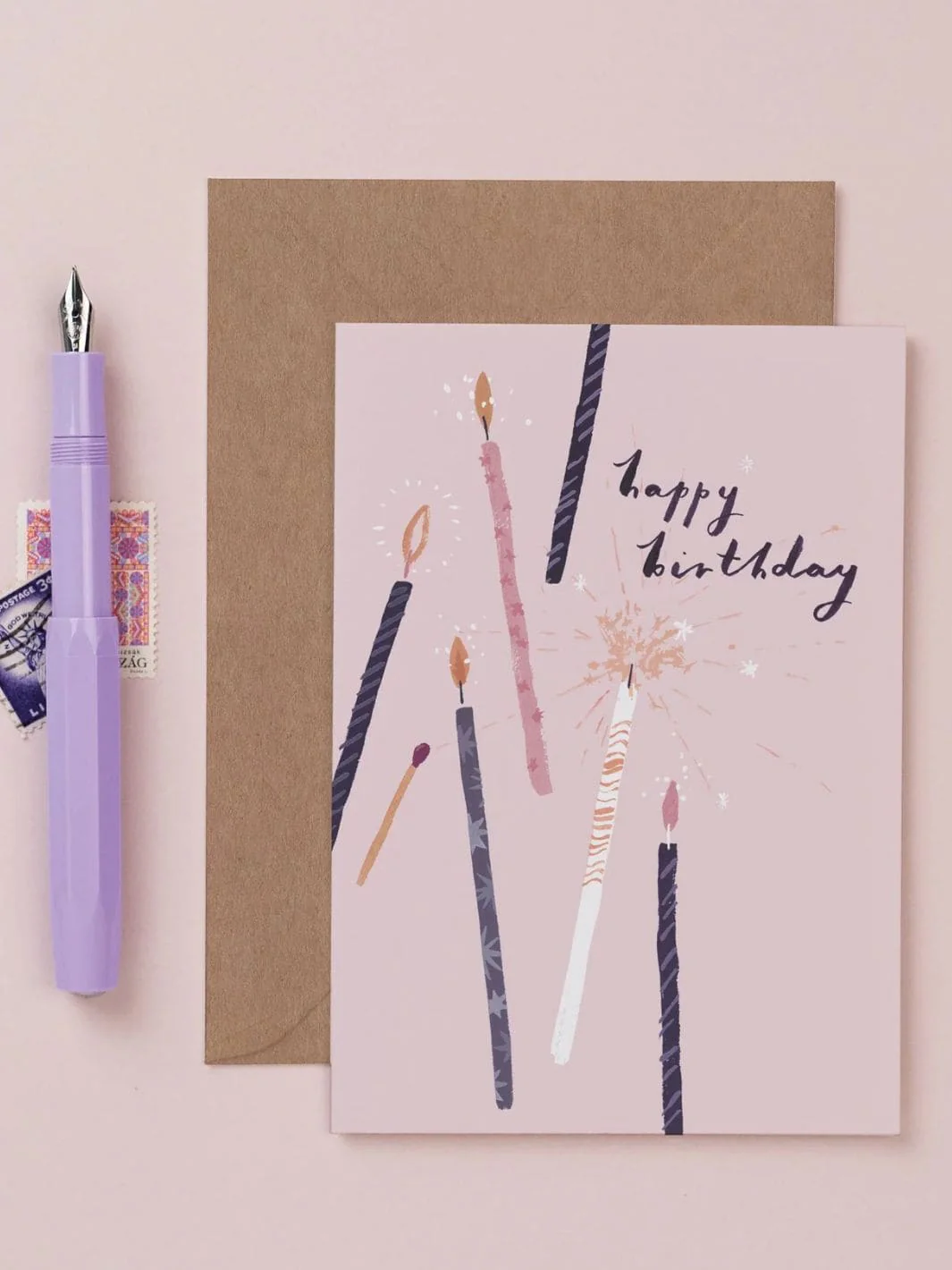 Candles Birthday Card - Image 2
