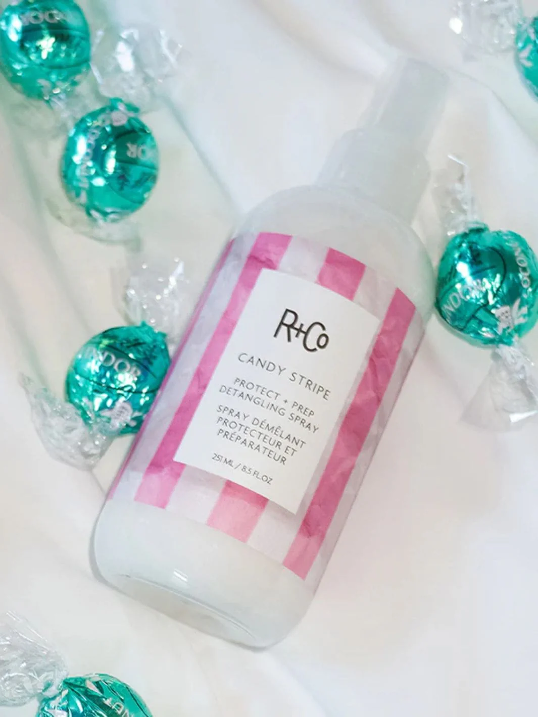 CANDY STRIPE Protect + Prep Detangling Spray - Image 3