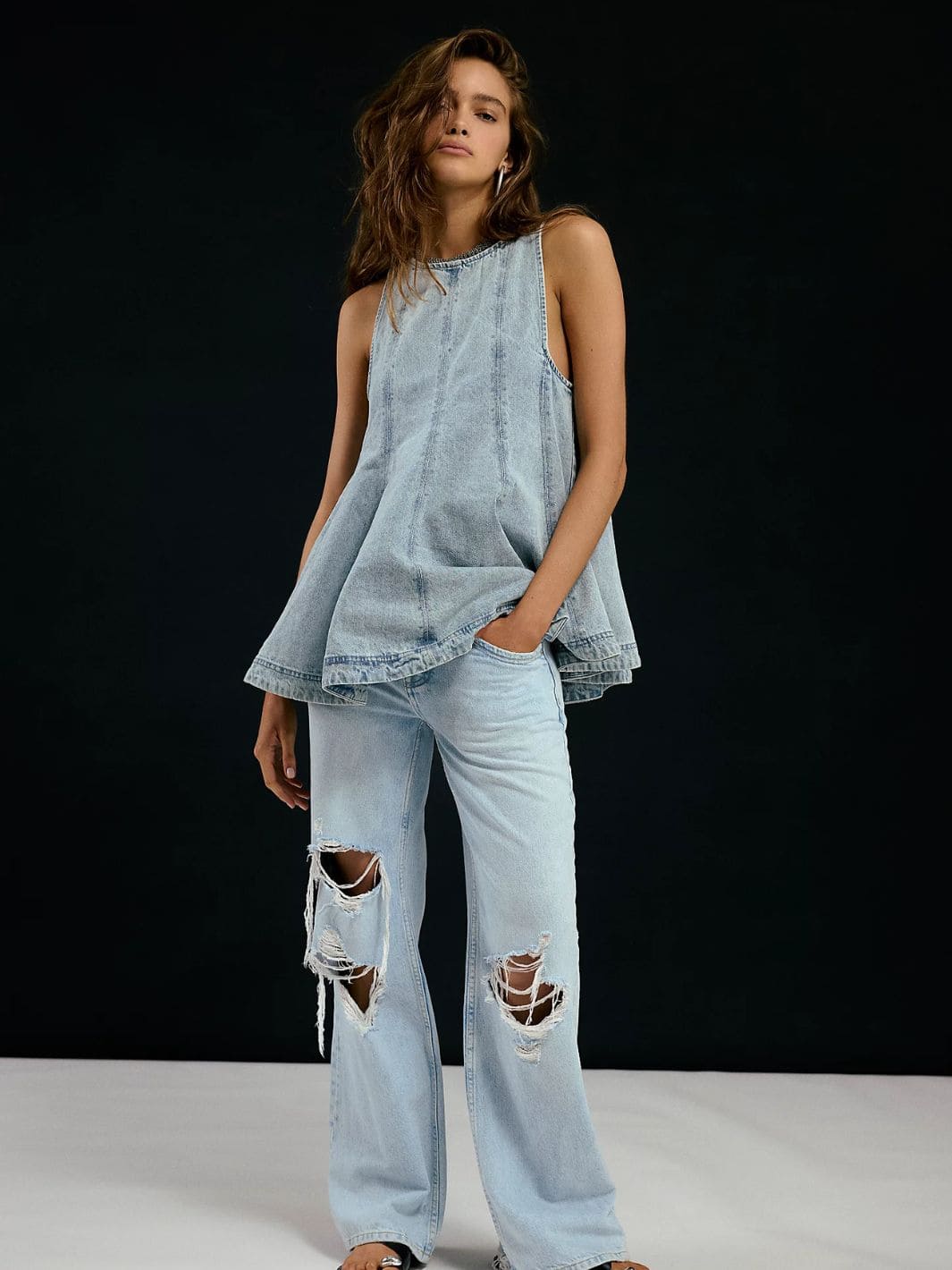 Cassius Denim Set - Bleachout - Image 9