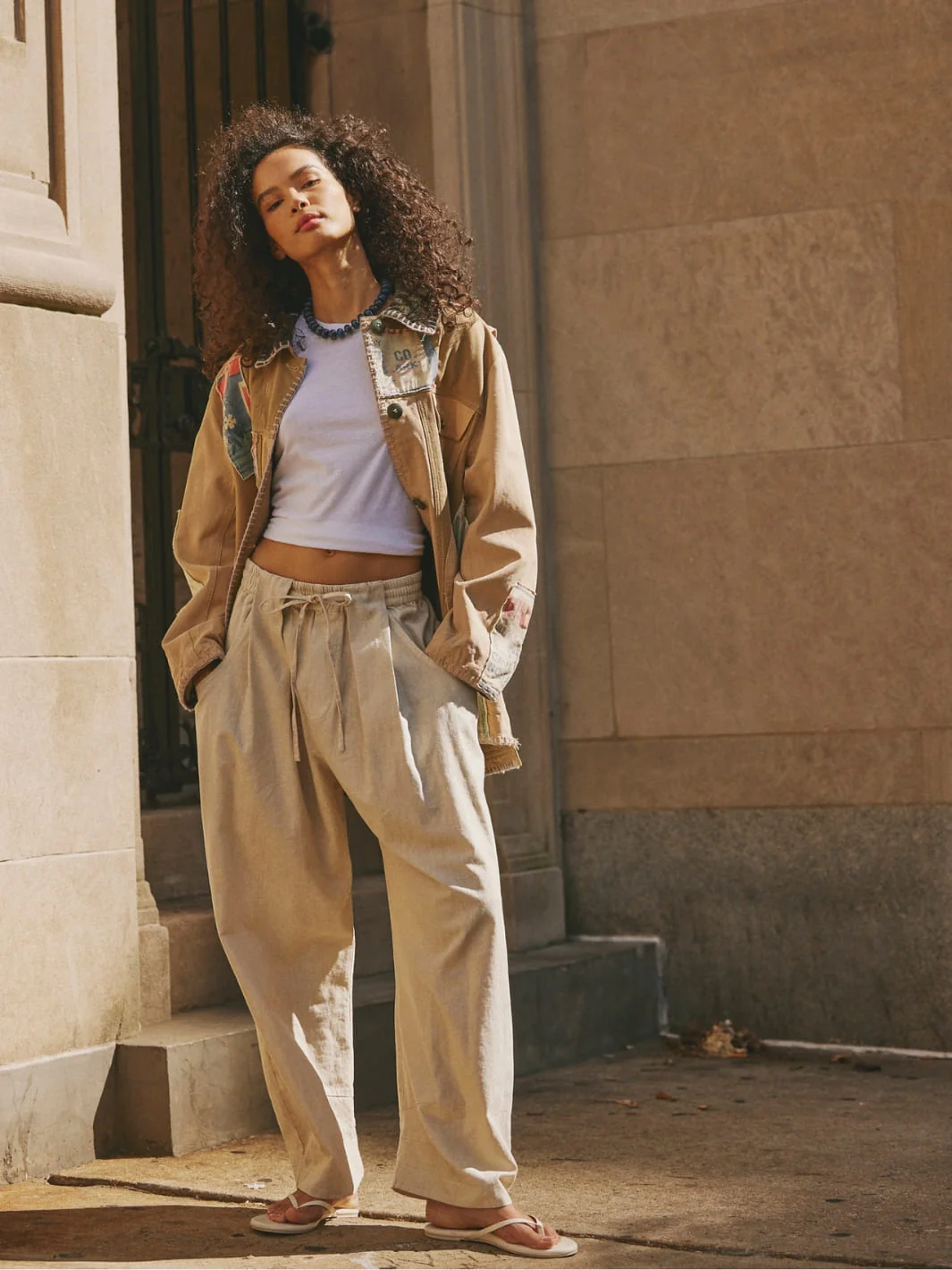 Chambers Laidback Pull-On Pants - Summer Sand - Image 6
