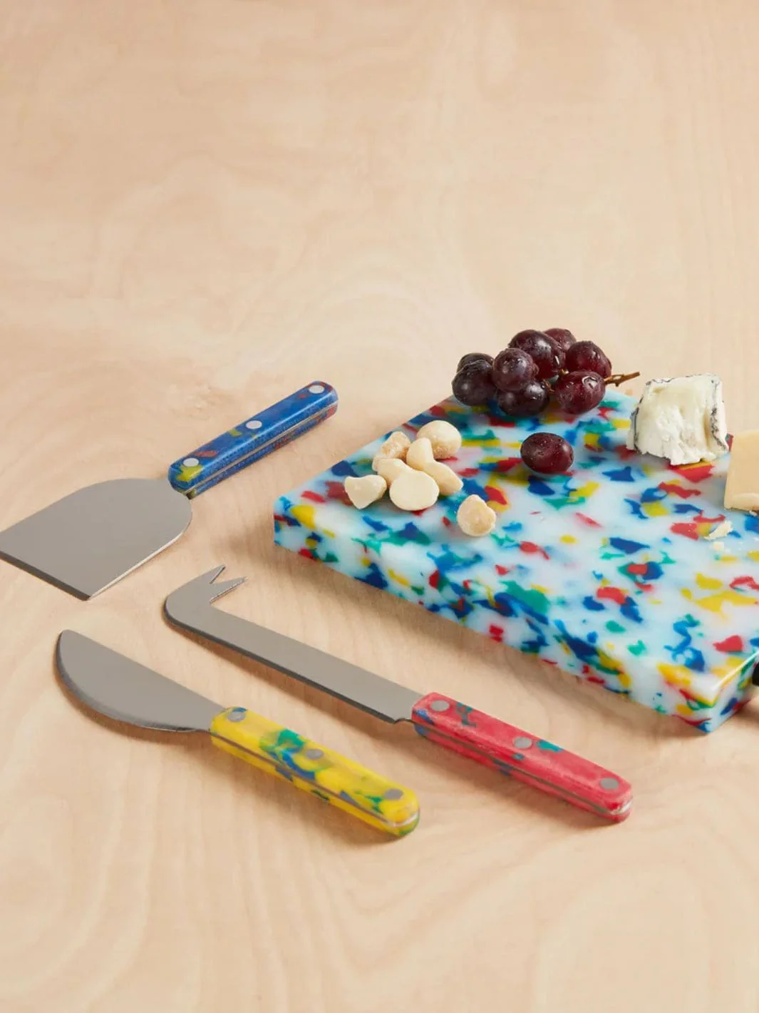 Cheese Knives - Red/Yellow/Blue - Image 2